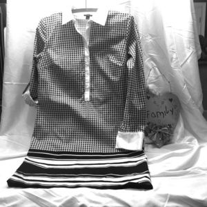Ann Taylor shirt dress sz S
